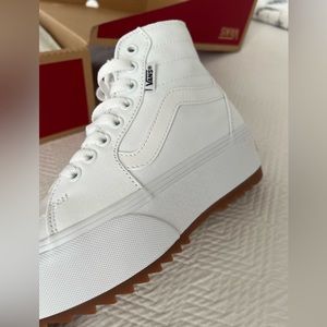 Vans high top platform sneakers size 5.5 women’s.